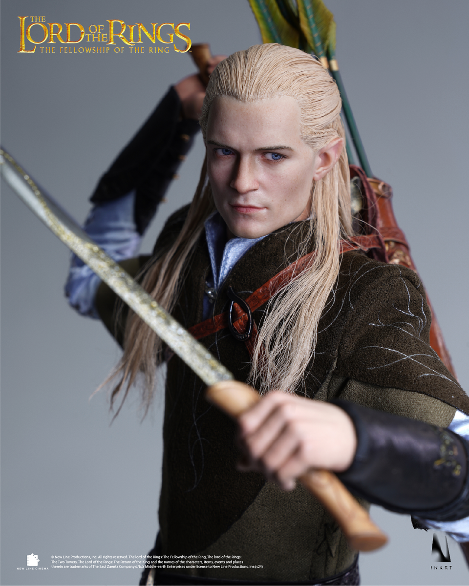 Preventa Figura LEGOLAS (Cabello enraizado) - The Lord of the Rings marca Inart A014 escala 1/6