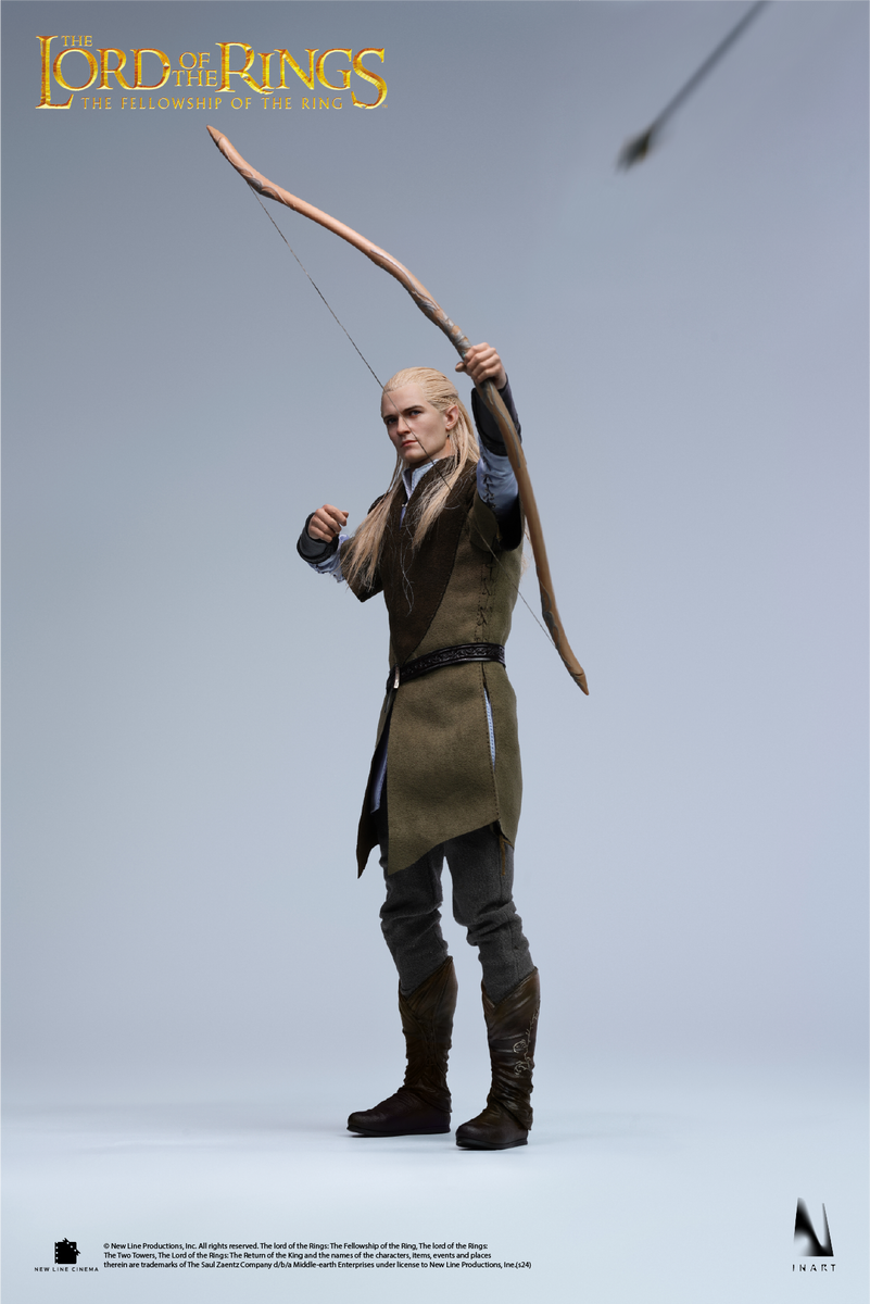 Preventa Figura LEGOLAS (Cabello enraizado) - The Lord of the Rings marca Inart A014 escala 1/6