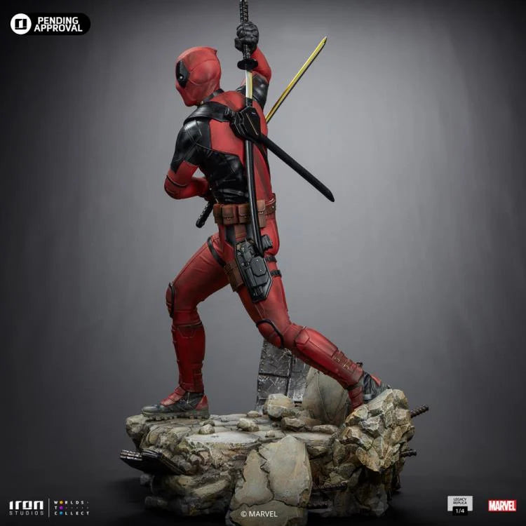 Preventa Estatua Deadpool (Limited Edition) - Deadpool & Wolverine - Legacy Replica - Limited Edition marca Iron Studios escala 1/4 (58 cm)