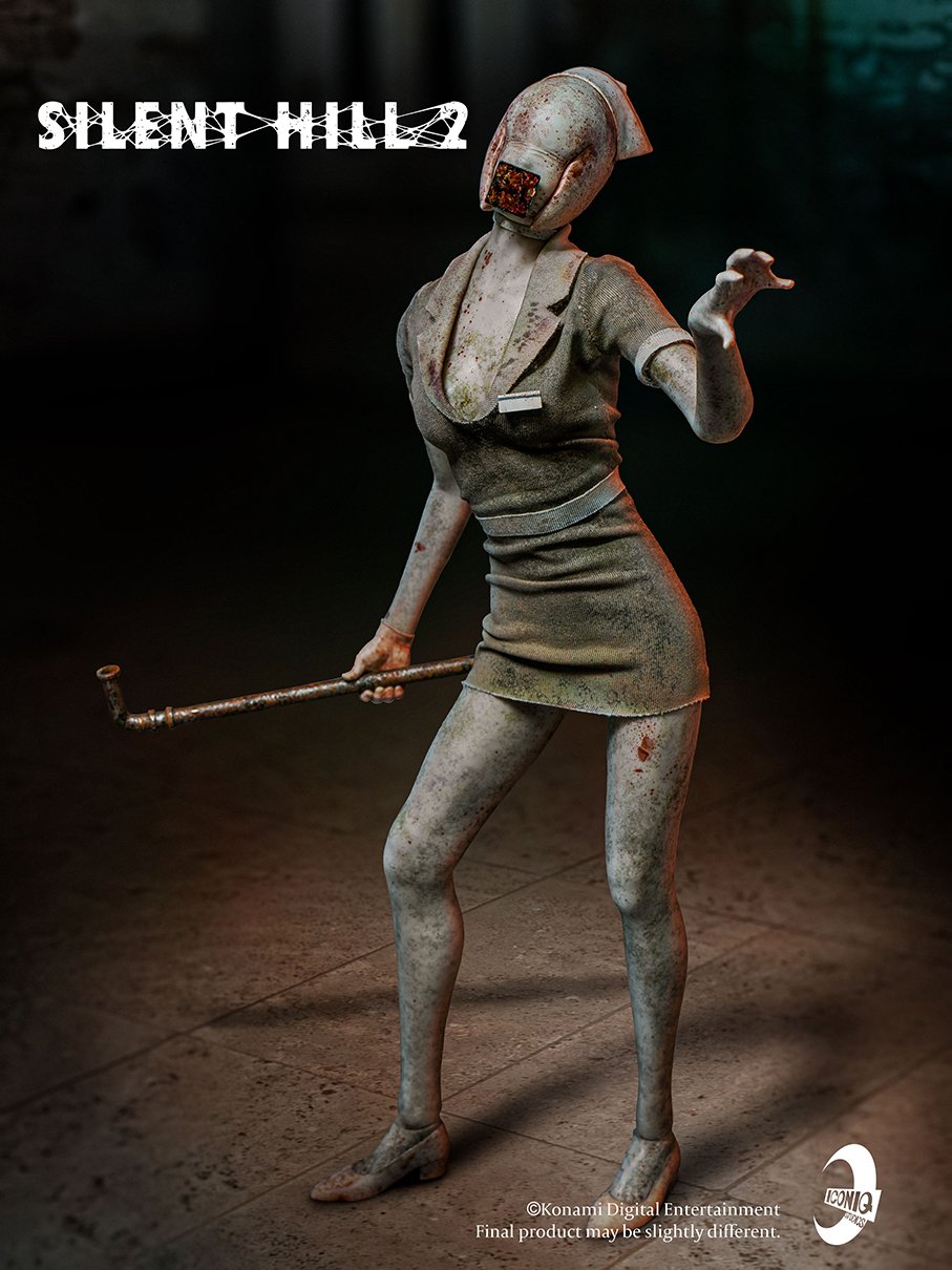 Pedido Figura Bubble Head Nurse - Silent Hill 2 marca Iconiq Studios IQGS02 escala 1/6