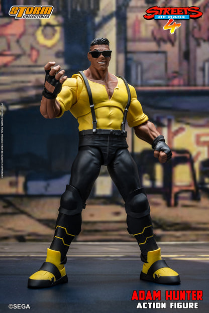 Preventa Figura Adam Hunter - Streets of Rage 4 marca Storm Collectibles escala pequeña 1/12