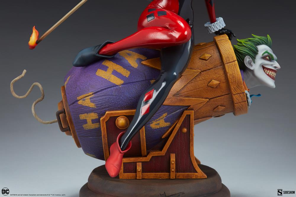 Pedido Estatua Harley Quinn & The Joker - Diorama DC Comics marca Sideshow Collectibles escala 1/6