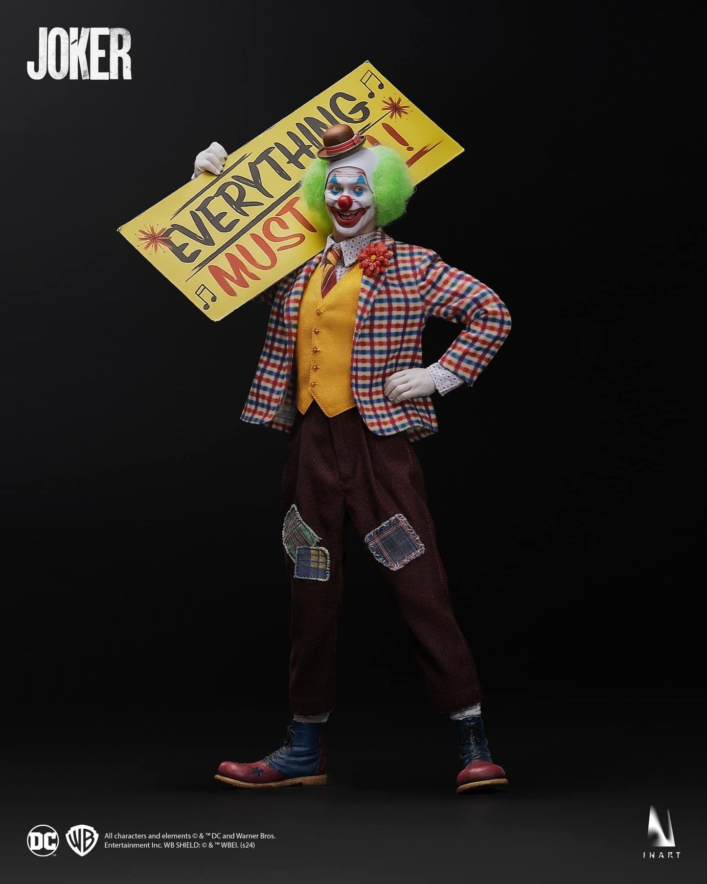 Preventa Set de Figuras Joker 2019 (Premium Edition) (Cabello esculpido) (4 figuras) marca Inart escala 1/6