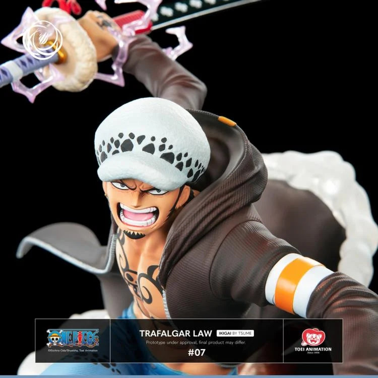 Preventa Estatua TRAFALGAR LAW (Limited Edition) - One Piece Ikigai marca TSUME a escala 1/6 (43 cm)