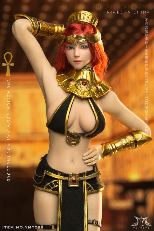 Pedido Figura Egypt Goddness Black (2 versiones) marca YM Toys YMT068 escala 1/6