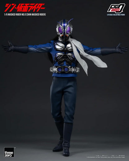 Preventa Figura Masked Rider No. 0 - Shin Masked Rider - FigZero marca Threezero 3Z0489 escala 1/6