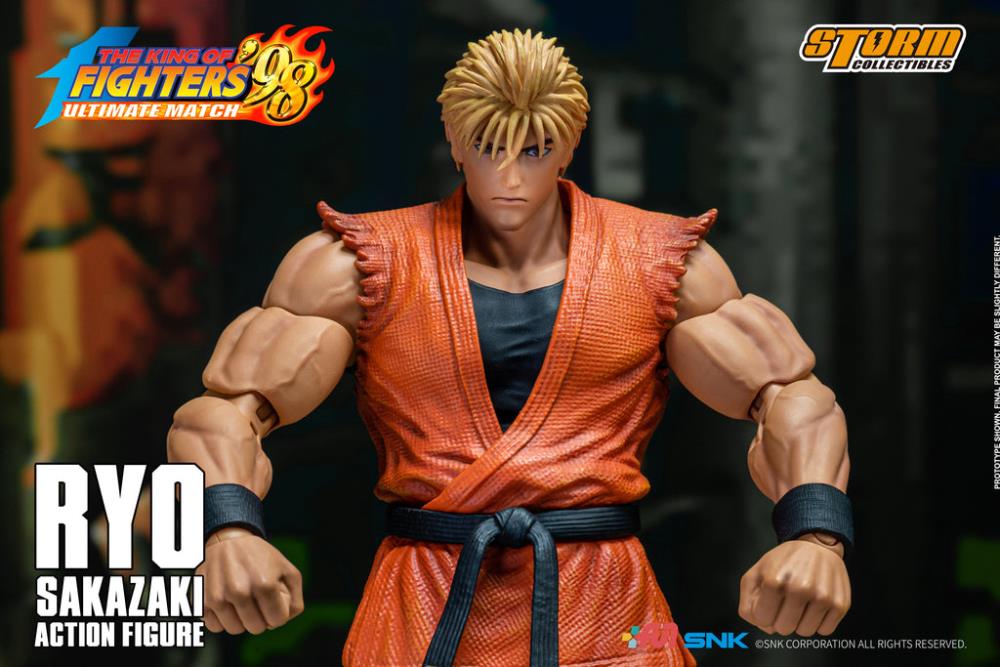 Pedido Figura Ryo Sakazaki - The King of Fighters '98: Ultimate Match marca Storm Collectibles SKKF09 escala pequeña 1/12