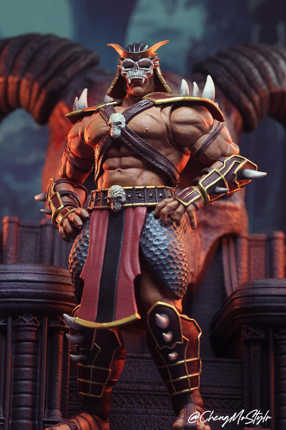 Pedido Figura Shao Kahn con Trono (Deluxe Edition) - Mortal Kombat marca Storm Collectibles escala 1/12