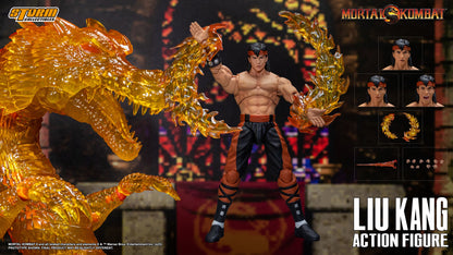 Pedido Figura Liu Kang y Dragon (Special Edition)- Mortal Kombat marca Storm Collectibles DCMK11 escala 1/12