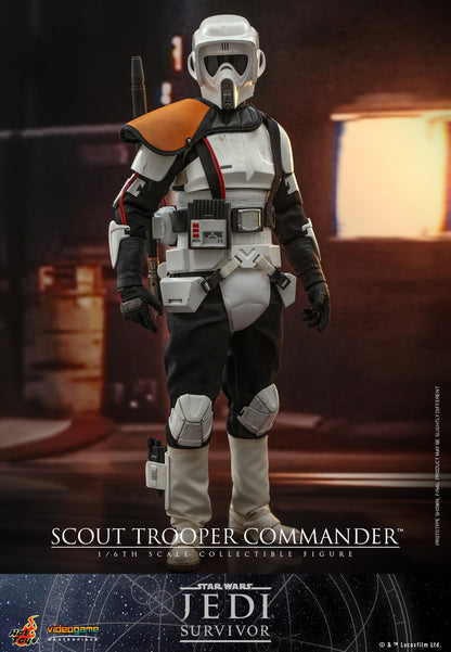 Pedido Figura Scout Trooper Commander - Star Wars Jedi Survivor marca Hot Toys VGM53 escala 1/6