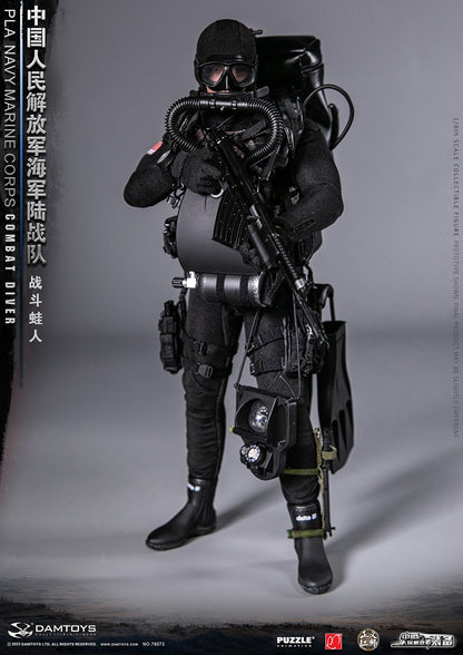 Preventa Figura PLA Navy Marine Corps Combat Diver marca DAMTOYS 78073 escala 1/6