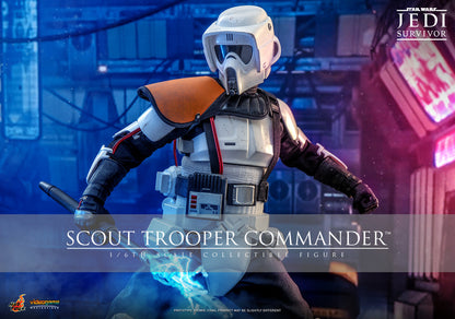 Pedido Figura Scout Trooper Commander - Star Wars Jedi Survivor marca Hot Toys VGM53 escala 1/6