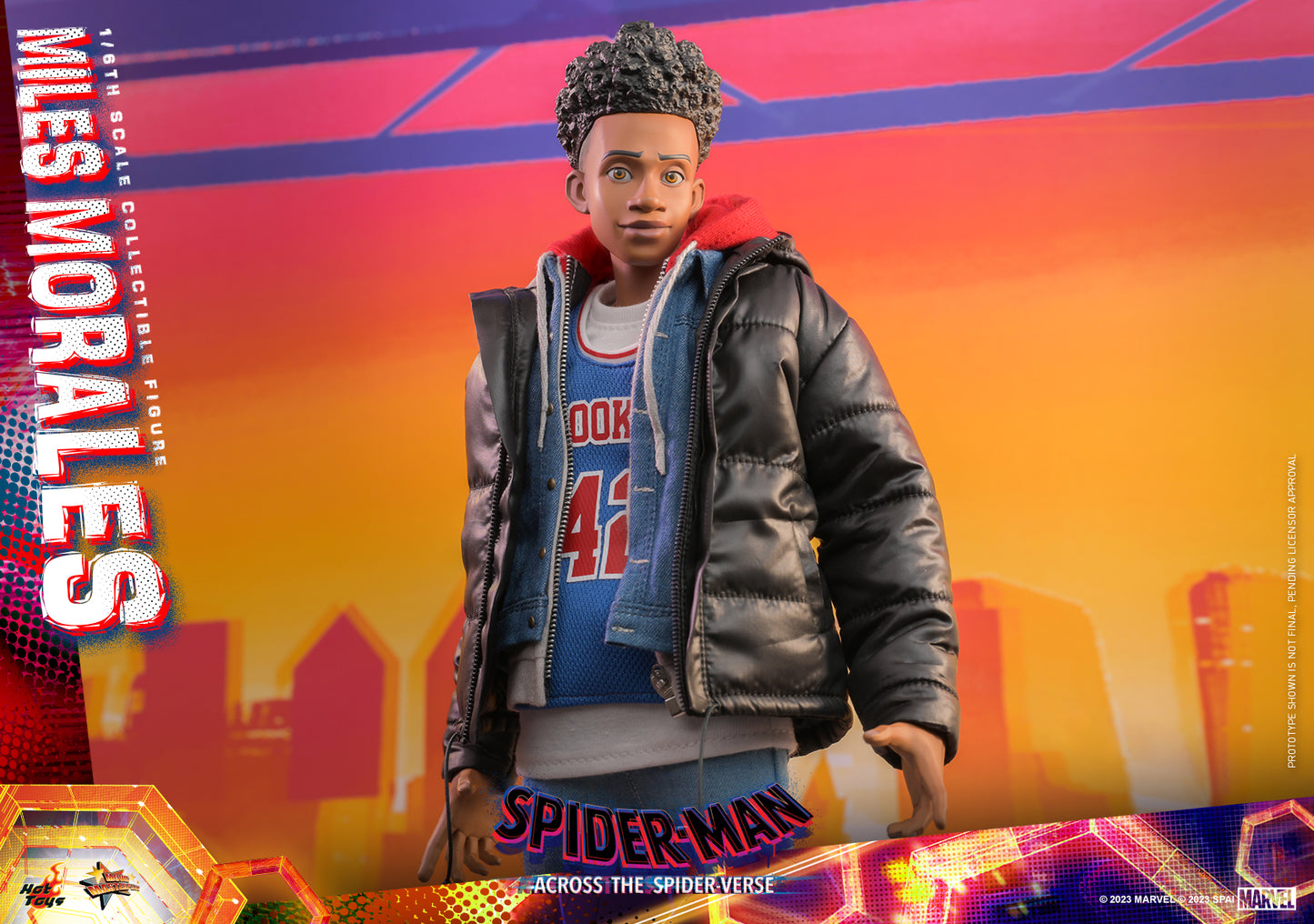 Preventa Figura Miles Morales - Spider-Man: Across the Spider-Verse marca Hot Toys MMS710 escala 1/6