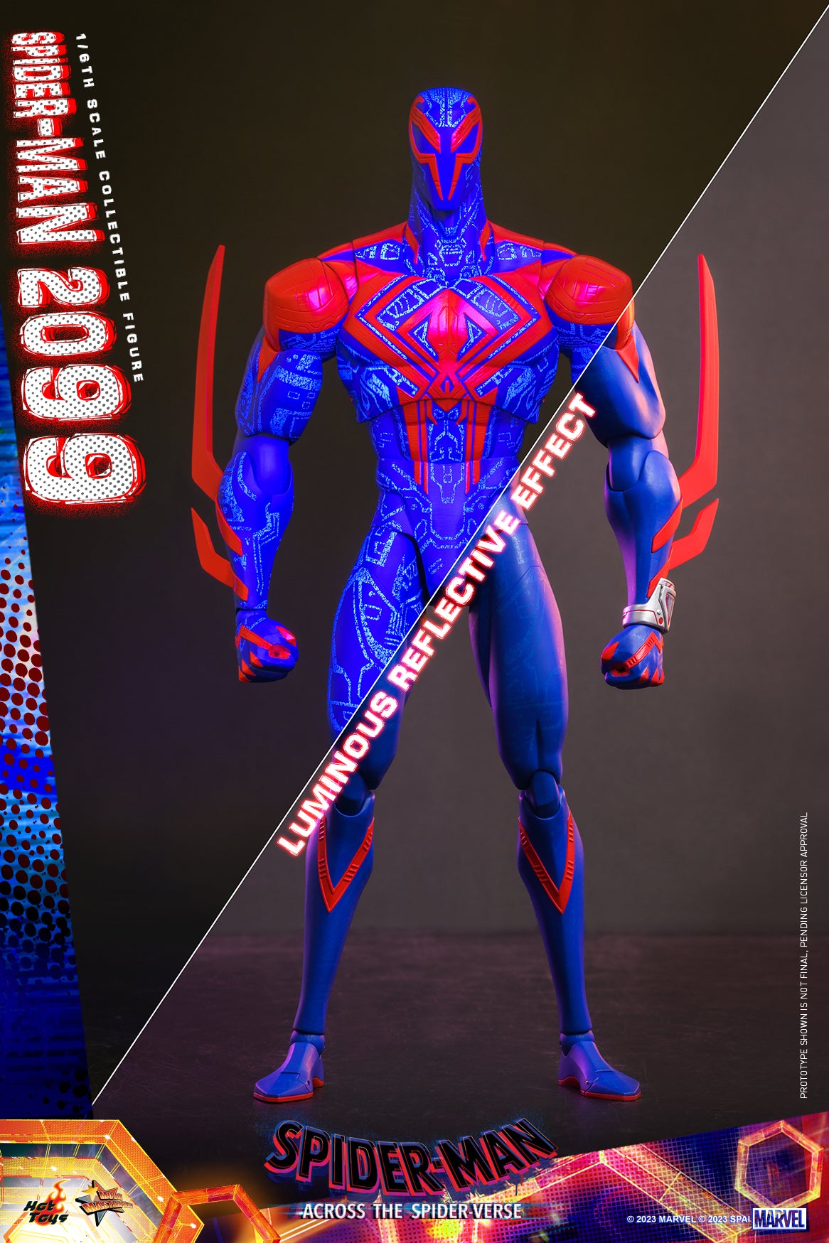 Preventa Figura Spider-Man 2099 - Spider-Man: Across the Spider-Verse marca Hot Toys MMS711 escala 1/6 (actualizada)