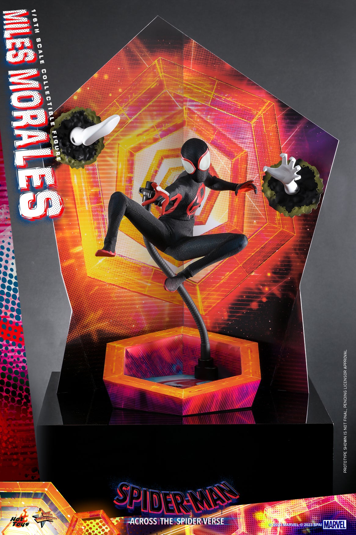 Preventa Figura Miles Morales - Spider-Man: Across the Spider-Verse marca Hot Toys MMS710 escala 1/6