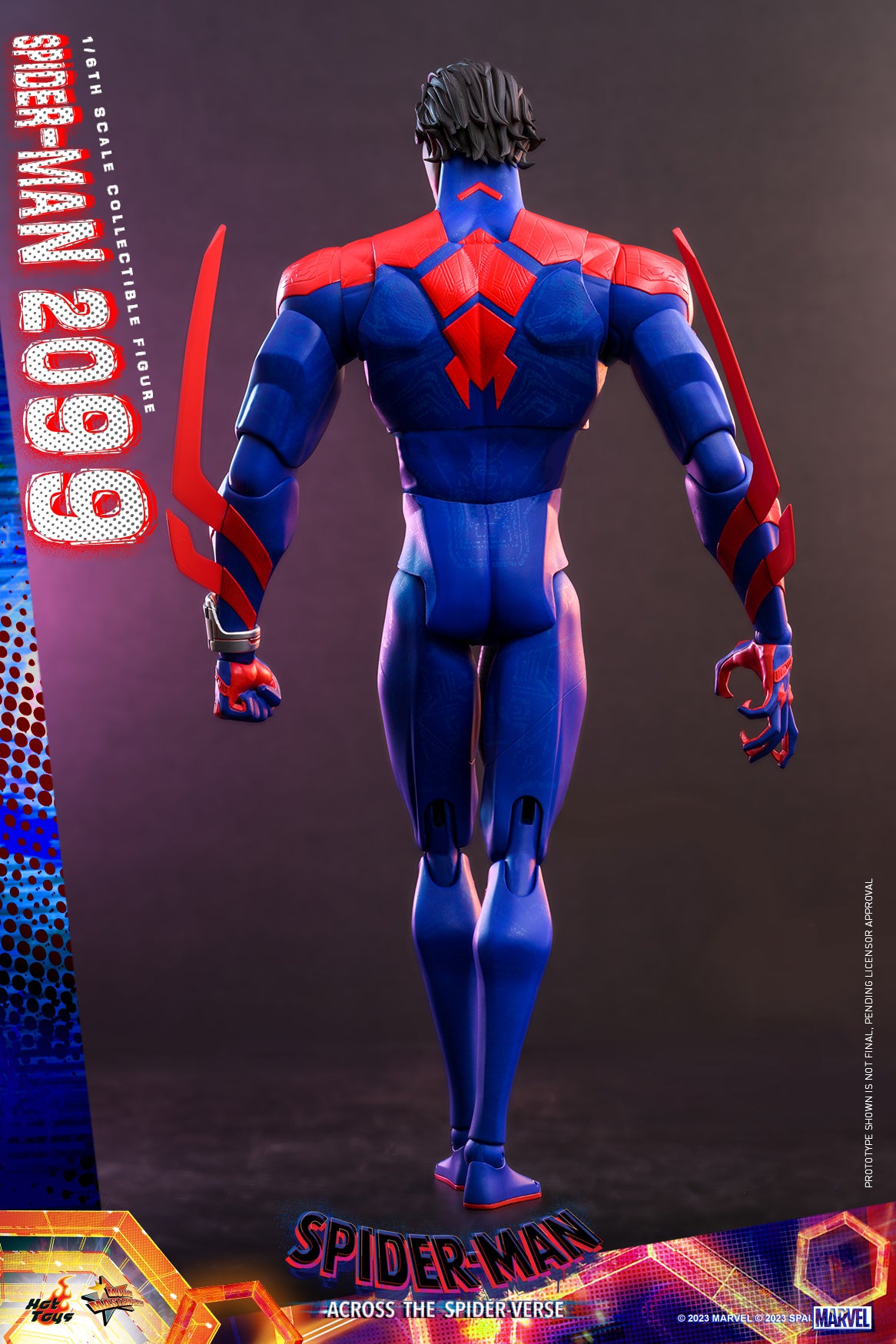 Preventa Figura Spider-Man 2099 - Spider-Man: Across the Spider-Verse marca Hot Toys MMS711 escala 1/6 (actualizada)