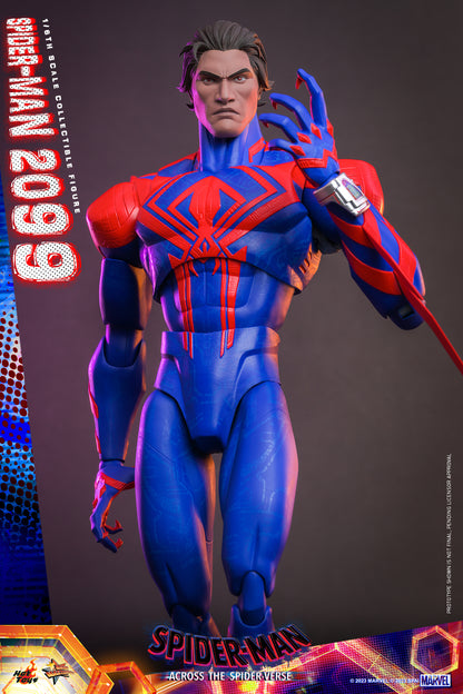 Preventa Figura Spider-Man 2099 - Spider-Man: Across the Spider-Verse marca Hot Toys MMS711 escala 1/6 (actualizada)