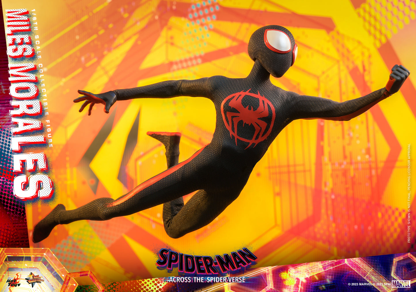 Preventa Figura Miles Morales - Spider-Man: Across the Spider-Verse marca Hot Toys MMS710 escala 1/6