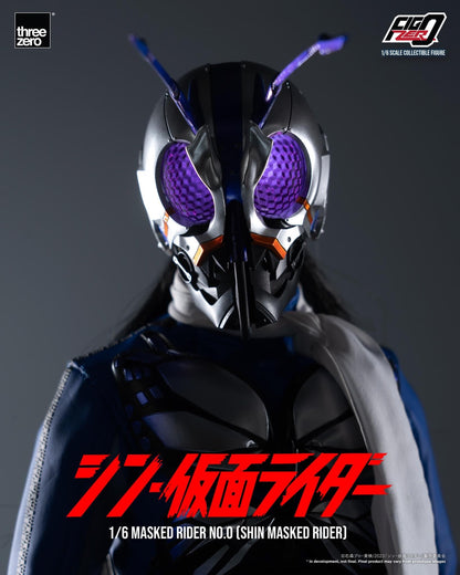 Preventa Figura Masked Rider No. 0 - Shin Masked Rider - FigZero marca Threezero 3Z0489 escala 1/6