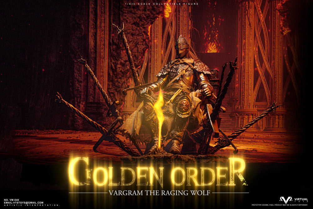 Pedido Figura VARGARM The Raging Wolf (Deluxe version) (Figura y Trono) - Golden Order marca VTS Toys VM-048B escala 1/6