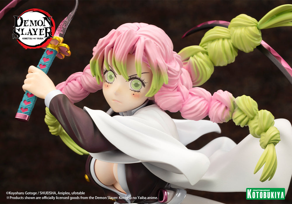 Preventa Estatua Mitsuri Kanroji - Demon Slayer: Kimetsu No Yaiba - ArtFX J marca Kotobukiya escala 1/8