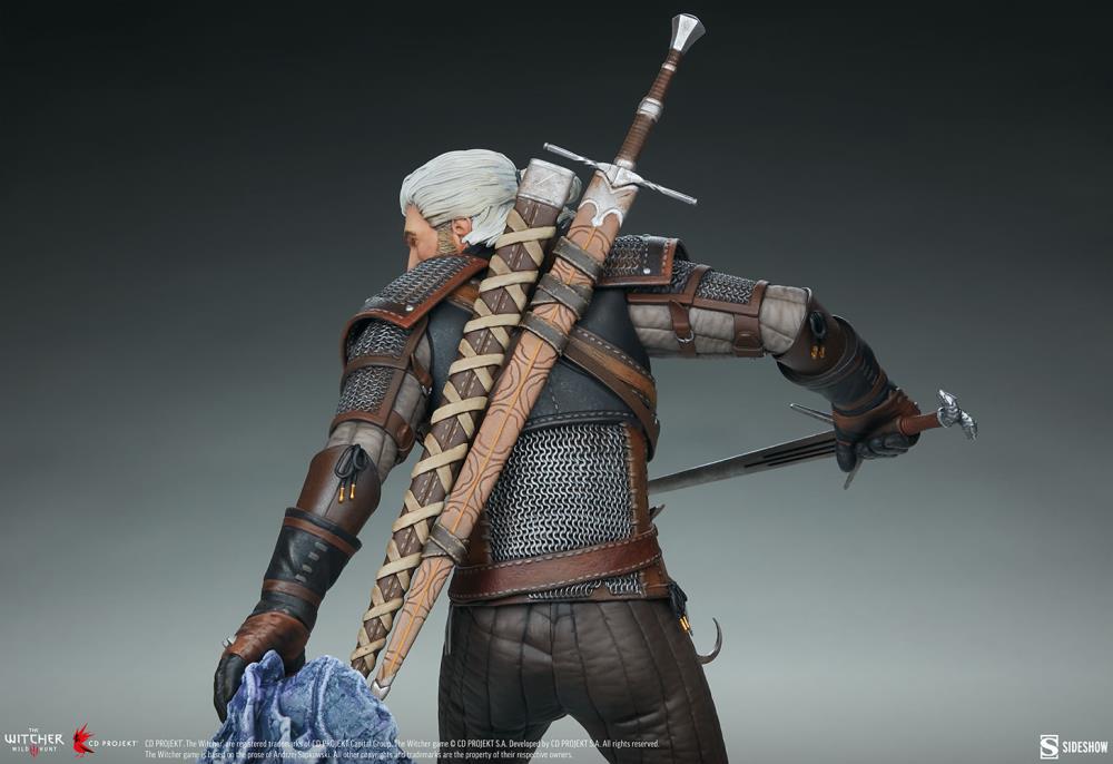 Pedido Estatua Geralt - The Witcher 3: Wild Hunt marca Sideshow Collectibles (42.55 cm)