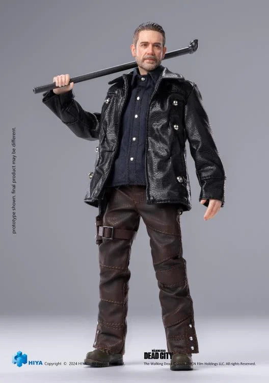 Preventa Figura Negan- The Walking Dead - Exquisite Super Series marca HIYA ESW0307 escala pequeña 1/12