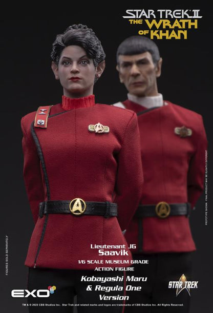 Preventa Figura Lieutenant Saavik (Regula One version) - Star Trek: The Wrath of Khan marca EXO-6 EXO-01-047E escala 1/6