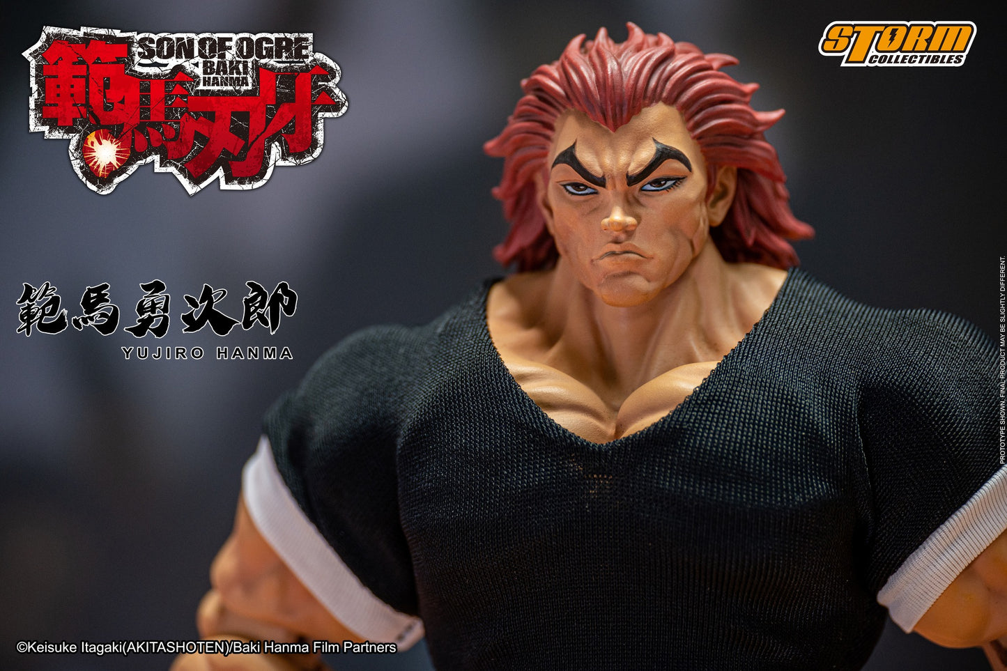 Pedido Figura Yujiro Hanma - Baki Hanma: Son of Ogre marca Storm Collectibles escala pequeña 1/12