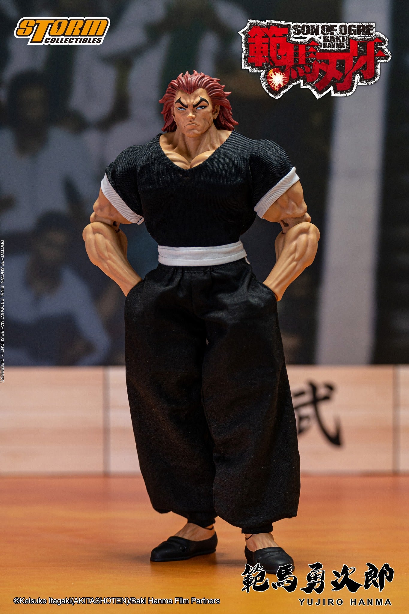 Pedido Figura Yujiro Hanma - Baki Hanma: Son of Ogre marca Storm Collectibles escala pequeña 1/12