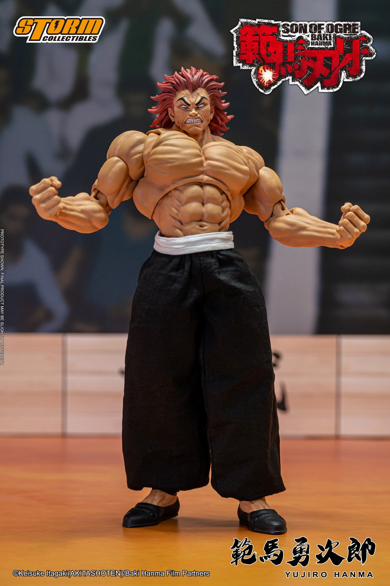 Pedido Figura Yujiro Hanma - Baki Hanma: Son of Ogre marca Storm Collectibles escala pequeña 1/12