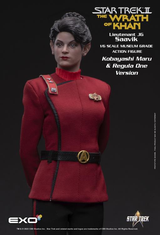 Preventa Figura Lieutenant Saavik (Regula One version) - Star Trek: The Wrath of Khan marca EXO-6 EXO-01-047E escala 1/6