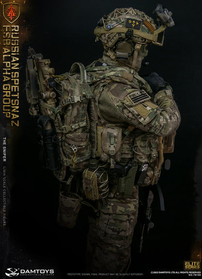 Preventa Figura The Sniper - Russian Spetsnaz FSB Alpha Group marca Damtoys 78100 escala 1/6