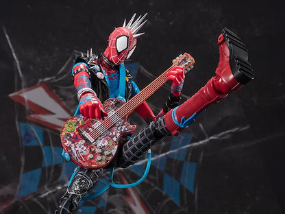 Preventa Figura Spider-Punk - Spider-Man: Across the Spider-Verse - S.H.Figuarts marca Bandai Spirits escala pequeña 1/12