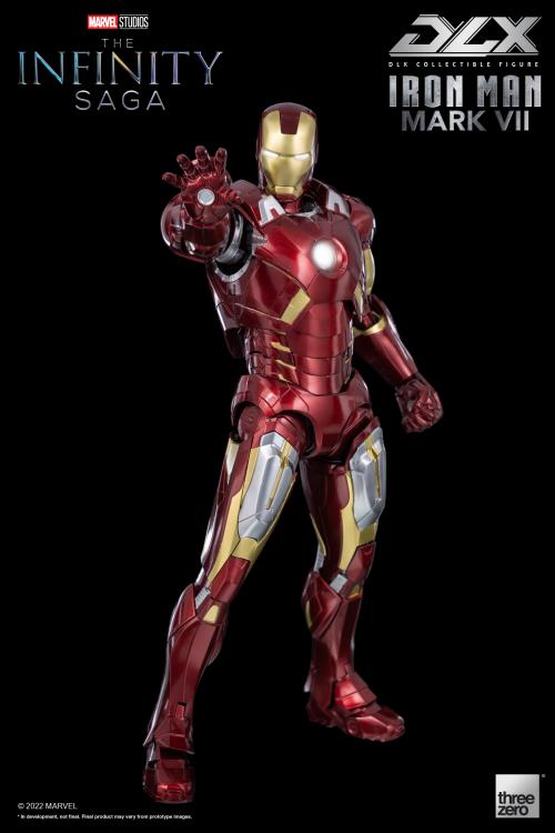 Pedido Figura DLX Iron Man Mark 7 - Avengers Infinity Saga marca Threezero 3Z0255 escala pequeña 1/12