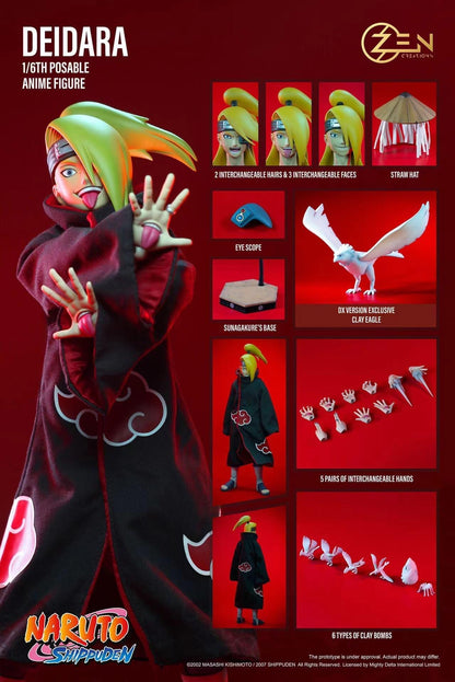 Preventa Figura Deidara (Deluxe version) - Naruto Shippuden marca Zen Creations PAF004DX escala 1/6