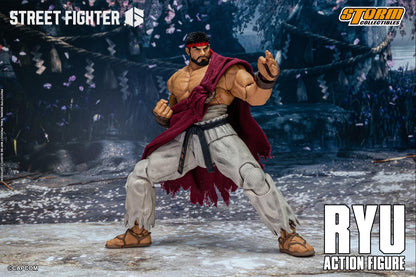 Preventa Figura RYU - Street Fighter 6 marca Storm Collectibles escala pequeña 1/12