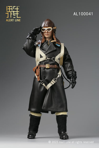 Pedido Figura WWII Soviet Air Force Ace Pilot marca Alert Line AL100041 escala 1/6