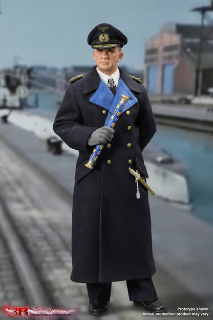 Preventa Figura Karl Dönitz - WWII German Großadmiral / Gran Almirante marca DID 3R GM654 escala 1/6