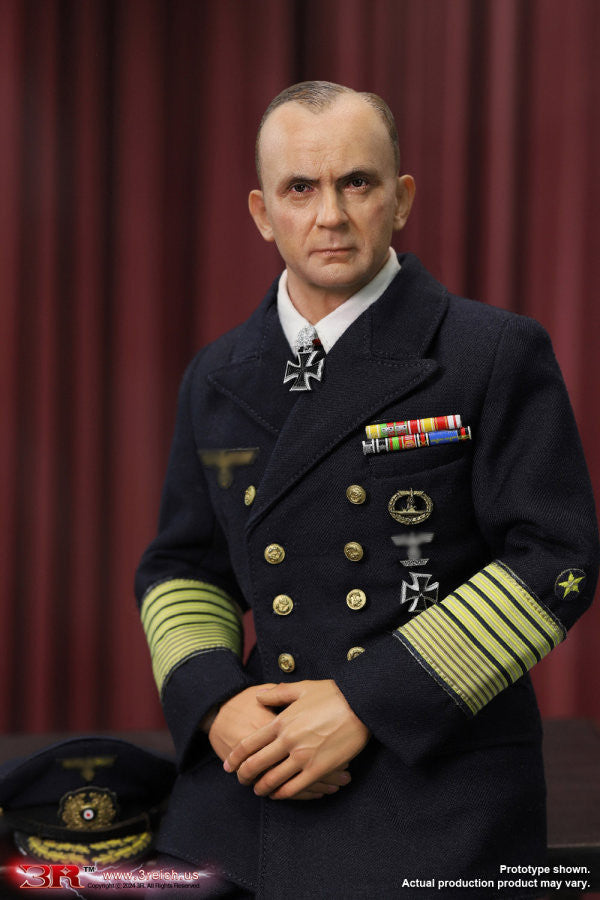 Preventa Figura Karl Dönitz - WWII German Großadmiral / Gran Almirante marca DID 3R GM654 escala 1/6