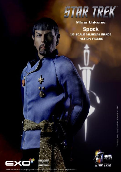 Pedido Figura Mirror Universe Mr. Spock - Star Trek: The Original Series marca EXO-6 EXO-01 escala 1/6