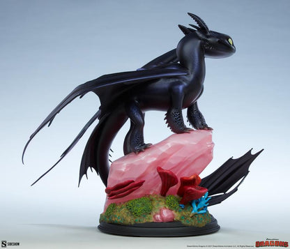 Pedido Estatua Toothless - Cómo Entrenar a tu Dragón: El Mundo Oculto marca Sideshow Collectibles (30.48 cm)