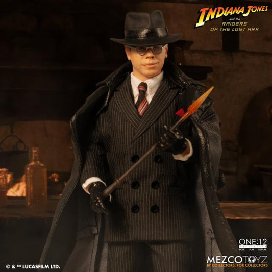 Preventa Figura Major Arnold Toht (Deluxe Boxed Set) - Raiders of the Lost Ark - One:12 Collective marca Mezco Toyz 77656 escala pequeña 1/12