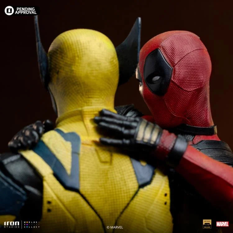 Preventa Estatua Deadpool & Wolverine Deluxe (Limited Edition) marca Iron Studios escala de arte 1/10