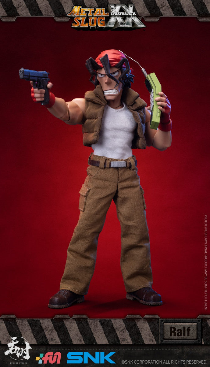 Pedido Figura Ralf Jones - SNK METAL SLUG XX marca Tunshi Studio TS-010 escala pequeña 1/12