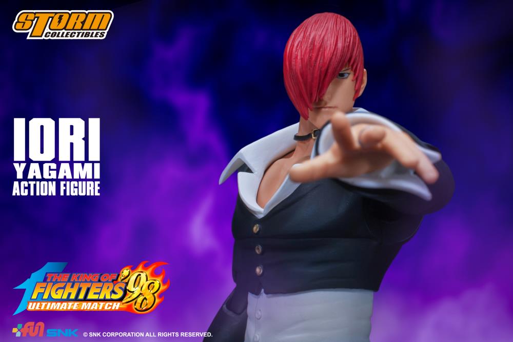 Pedido Figura Iori Yagami - The King of Fighters '98 marca Storm Collectibles SKKF03 escala pequeña 1/12