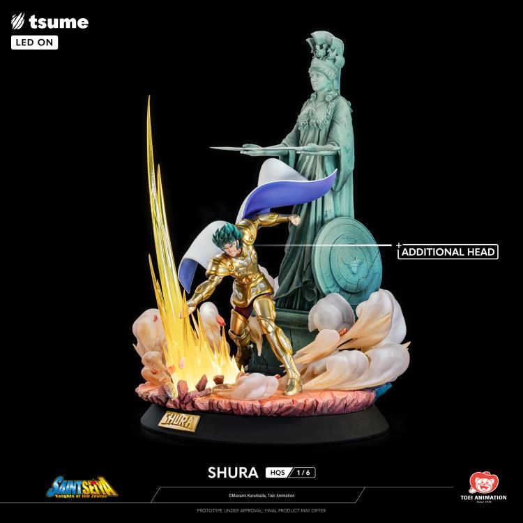 Preventa Estatua SHURA (Limited Edition) - Saint Seiya HQS marca TSUME a escala 1/6 (63 cm)