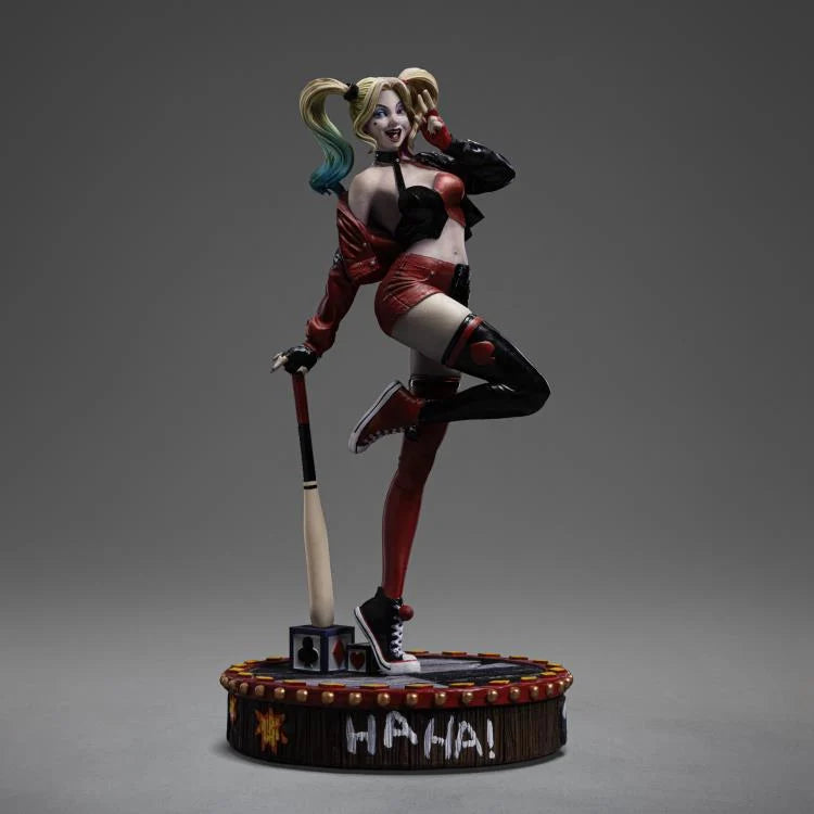 Preventa Estatua Harley Quinn - Gotham City Sirens - Limited Edition marca Iron Studios escala de arte 1/10