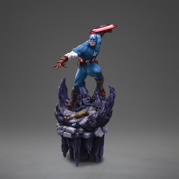 Preventa Estatua Captain America (DELUXE) - The Infinity Gauntlet - BDS marca Iron Studios escala de arte 1/10