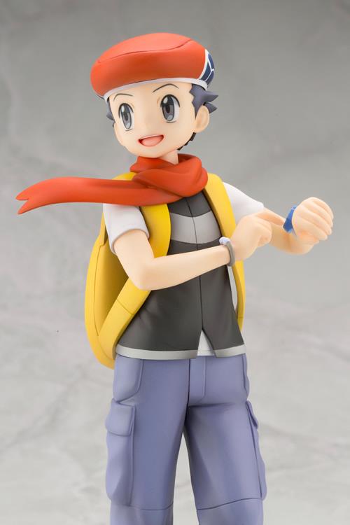 Pedido Estatua Lucas con Chimchar - Pokemon - ArtFX J marca Kotobukiya escala 1/8